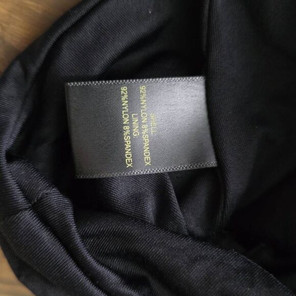 House of Harlow 1960 Women's Size Small Black Bandeau Bralette - Picture 3 of 5